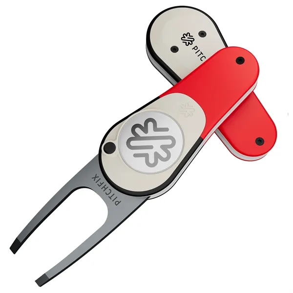 Pitchfix: The Icon is a premium switchblade divot tool with ABS... from ASI 61966 HPG / BCG Creations HPG Gold