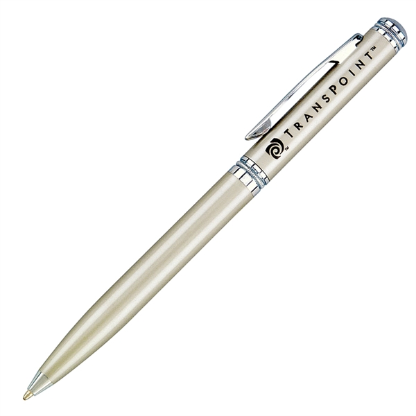 Solid brass twist-action ballpoint pen available in several colors with shining... from ASI 68190 Lungsal / Lungsal
