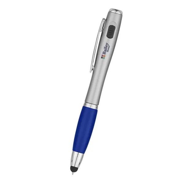 Trio Pen with LED light and Stylus.... from ASI 61125 Hit Promotional Products / Hit®