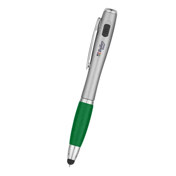 Trio Pen with LED light and Stylus.... from ASI 61125 Hit Promotional Products / Hit®