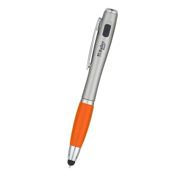 Trio Pen with LED light and Stylus.... from ASI 61125 Hit Promotional Products / Hit®