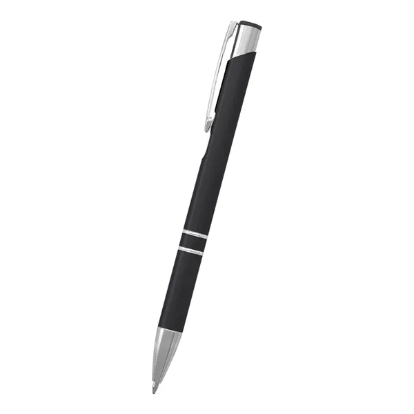 Aluminum pen with plunger action.... from ASI 61125 Hit Promotional Products / Hit®
