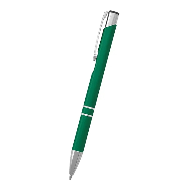 Aluminum pen with plunger action.... from ASI 61125 Hit Promotional Products / Hit®