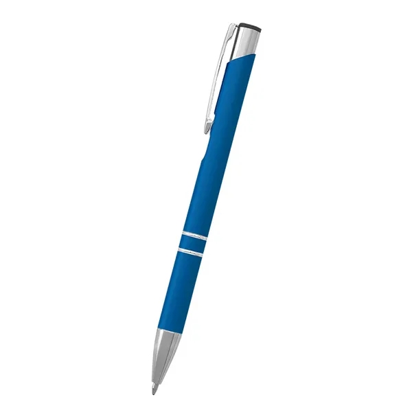 Aluminum pen with plunger action.... from ASI 61125 Hit Promotional Products / Hit®
