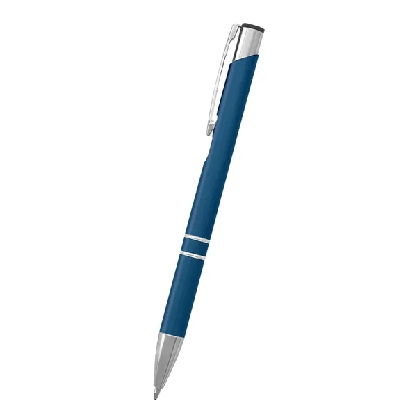 Aluminum pen with plunger action.... from ASI 61125 Hit Promotional Products / Hit®