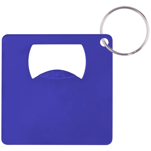 Large aluminum square shaped bottle opener... from ASI 74585 Nu Promo International / Nu Promo Line