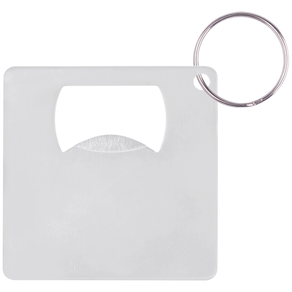 Large aluminum square shaped bottle opener... from ASI 74585 Nu Promo International / Nu Promo Line