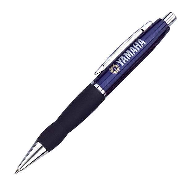 Metal click-action ballpoint pen with a wide body, lacquer coated finish,... from ASI 68190 Lungsal / Lungsal