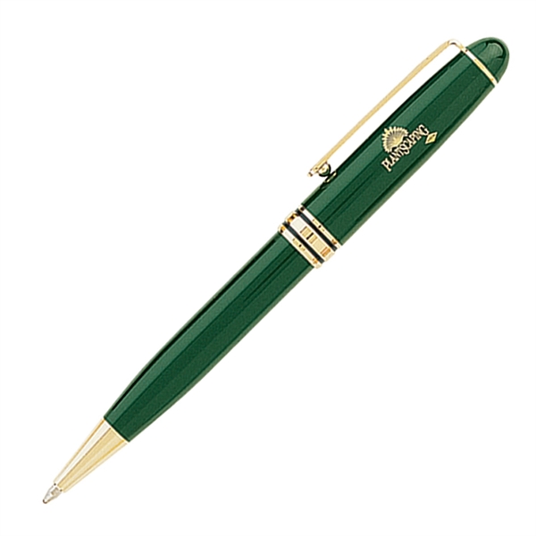 Brass twist-action pen with an elegant enamel finish color and shining... from ASI 68190 Lungsal / Lungsal