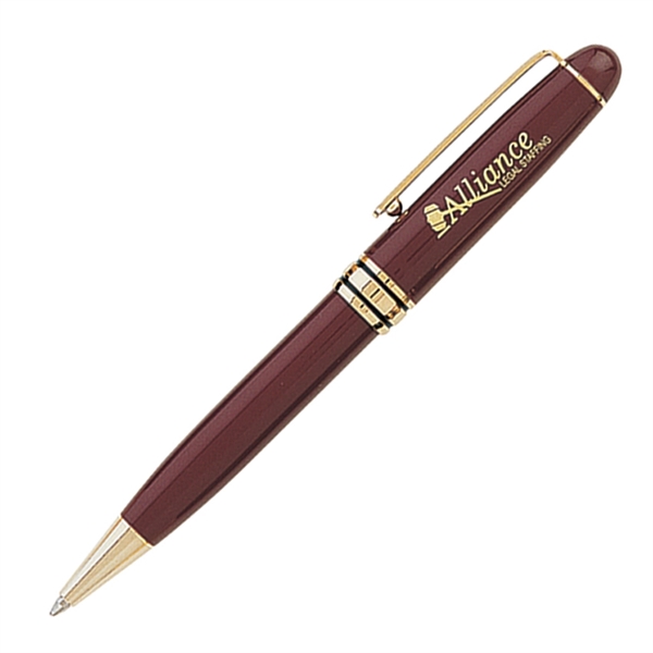 Brass twist-action pen with an elegant enamel finish color and shining... from ASI 68190 Lungsal / Lungsal