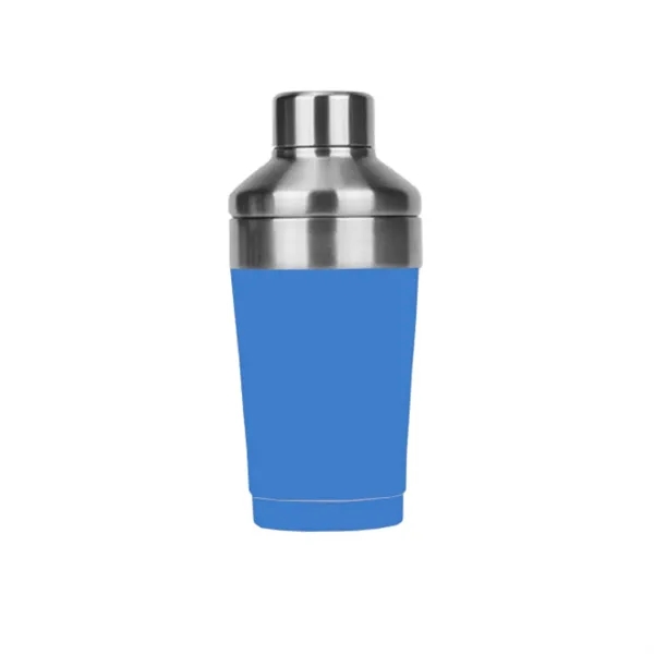 Vacuum insulated stainless steel cocktail shaker, 16 oz. plus 1C1P silkscreen... from ASI 37218 Athena Promo (tm)