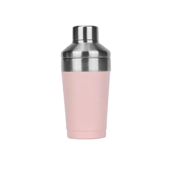Vacuum insulated stainless steel cocktail shaker, 16 oz. plus 1C1P silkscreen... from ASI 37218 Athena Promo (tm)