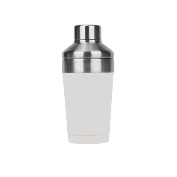 Vacuum insulated stainless steel cocktail shaker, 16 oz. plus 1C1P silkscreen... from ASI 37218 Athena Promo (tm)