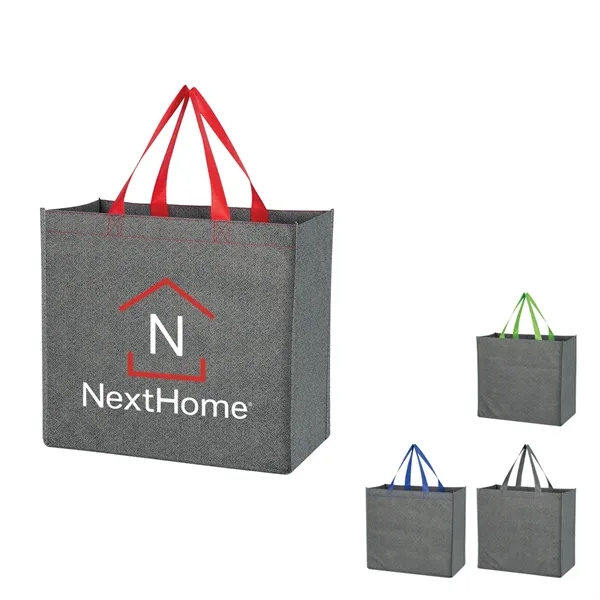 Tote bag made of 80 gram nonwoven, coated, water resistant polypropylene... from ASI 61125 Hit Promotional Products / Hit®