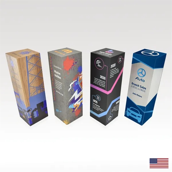 NEW Elements Collection allows for full color imagery and messaging on... from ASI 93986 Visions/Awardcraft