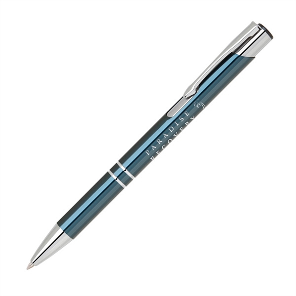 Aluminum ballpoint pen with click-action mechanism, anodized color and high gloss... from ASI 68190 Lungsal / Lungsal