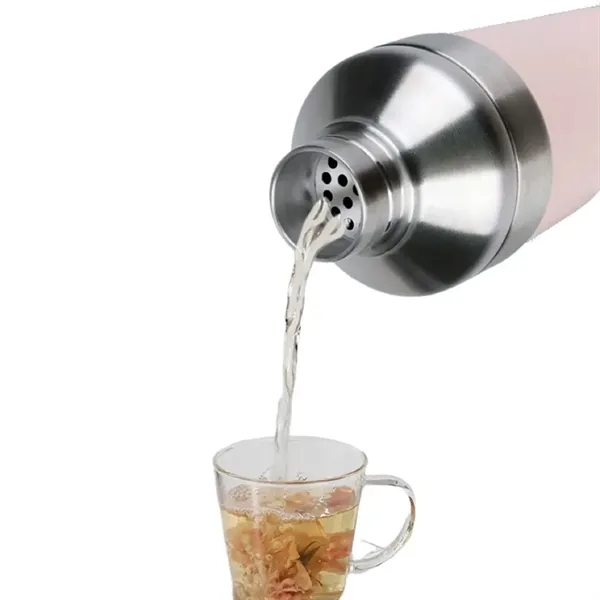 Stainless steel insulated cocktail shaker, 16 oz. plus 1C1P silkscreen imprint... from ASI 37218 Athena Promo (tm)