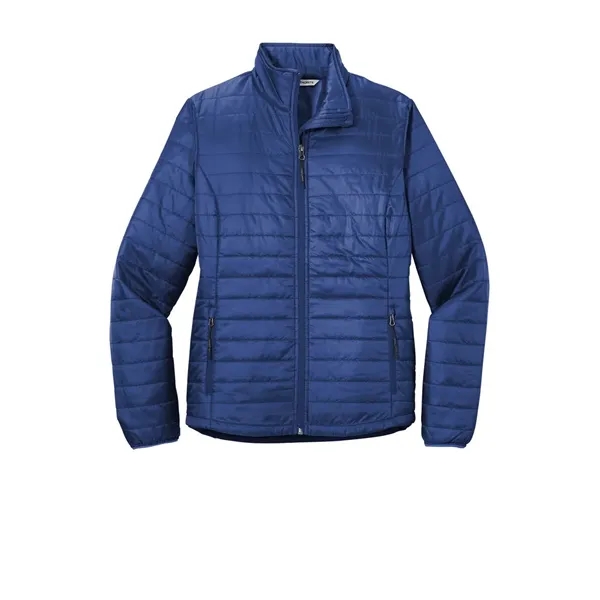 Port Authority® Women's Packable Puffy Jacket... from ASI 57371 Eyevertising