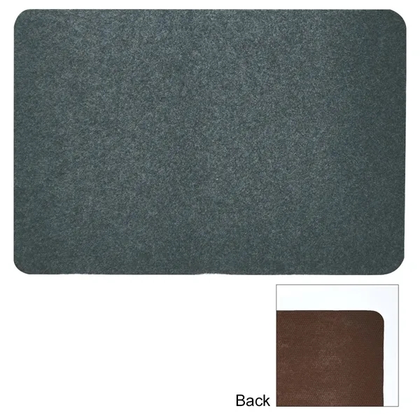 15" x 23" small interior 216 gram polyester floor mat in... from ASI 61125 Hit Promotional Products / Hit®