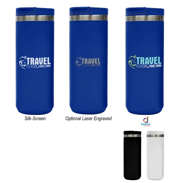 18 oz. Sienna stainless steel bottle with insulation to keep drinks... from ASI 61125 Hit Promotional Products / Hit®