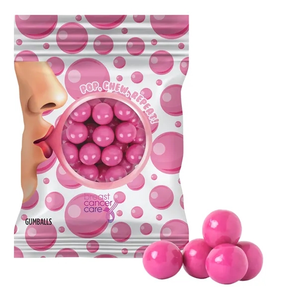 2oz. Full Color DigiBag™ with Gumballs... from ASI 44900 NC Custom (CI/Lanco) / Chocolate Inn