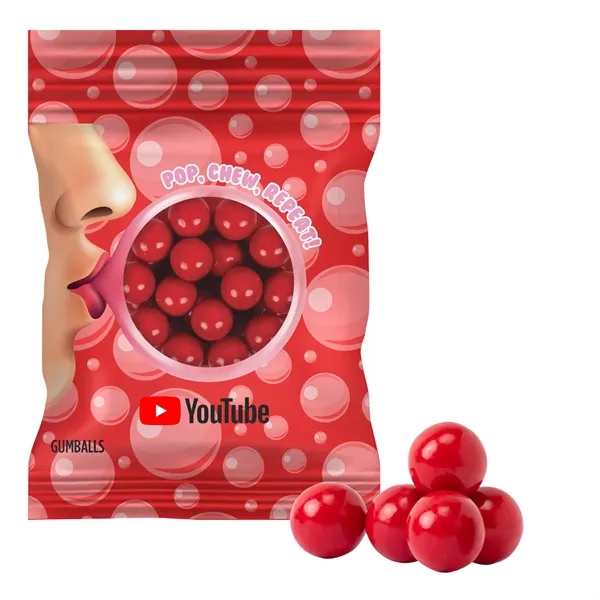 2oz. Full Color DigiBag™ with Gumballs... from ASI 44900 NC Custom (CI/Lanco) / Chocolate Inn