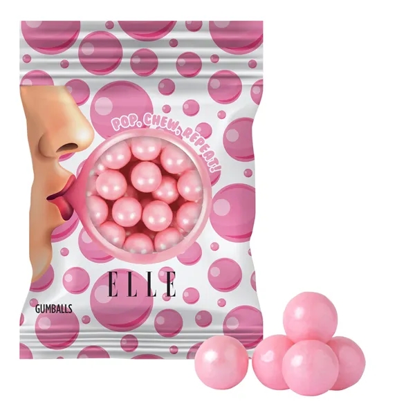 2oz. Full Color DigiBag™ with Gumballs... from ASI 44900 NC Custom (CI/Lanco) / Chocolate Inn