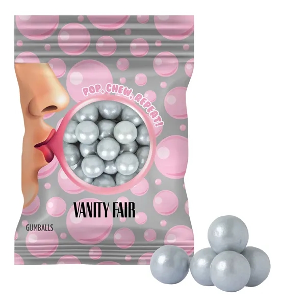 2oz. Full Color DigiBag™ with Gumballs... from ASI 44900 NC Custom (CI/Lanco) / Chocolate Inn