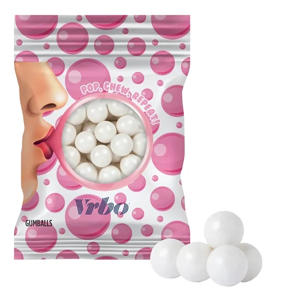 2oz. Full Color DigiBag™ with Gumballs... from ASI 44900 NC Custom (CI/Lanco) / Chocolate Inn