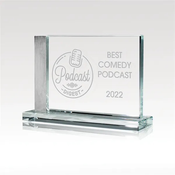 6 3/8" x 4 1/4" x 2" award made of polished... from ASI 93986 Visions/Awardcraft / Visions Awards