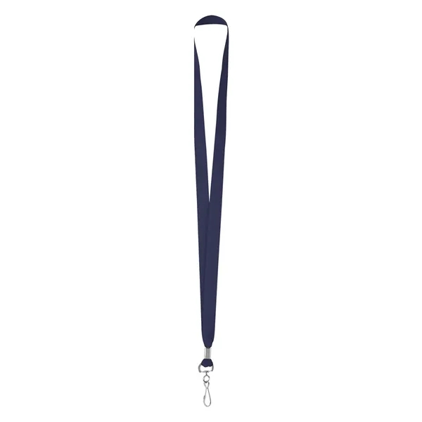 36" lanyard made of polyester with metal crimp and J-hook attachment.... from ASI 61125 Hit Promotional Products / Hit®
