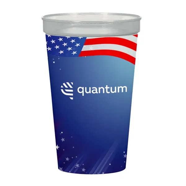 22 oz. full color stadium cups made with up to 25%... from ASI 61125 Hit Promotional Products / Hit®