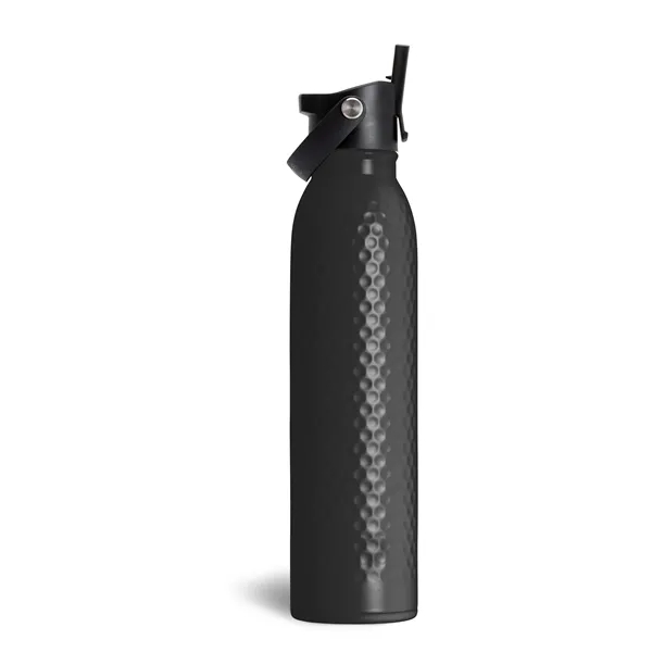 20 ounce insulated stainless steel sports bottle with screw-on lid and... from ASI 61125 Hit Promotional Products / Hit®