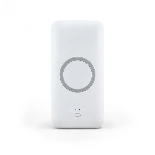 10000mAh wireless powerbank with Lightning, MicroUSB and Type-C cords.... from ASI 61125 Hit Promotional Products / Hit®