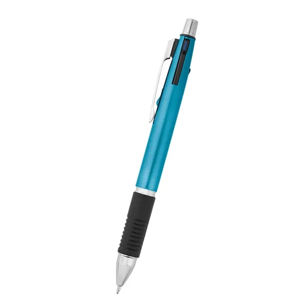 4-in-1 pen with three colors of ink, a mechanical pencil lead,... from ASI 61125 Hit Promotional Products / Hit®