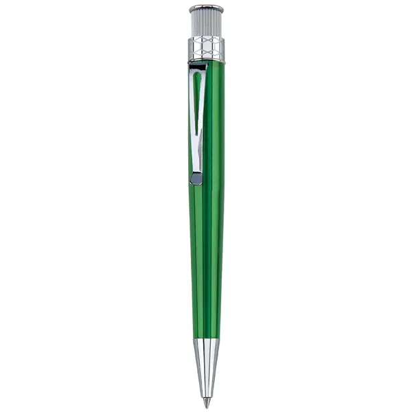 Metal twist-action ballpoint pen with a translucent, lacquer-coated barrel and shining... from ASI 68190 Lungsal / Lungsal
