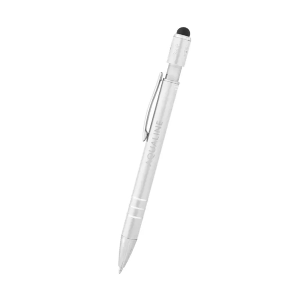 Recycled Aluminum Spin Game Top Pen With Stylus... from ASI 61125 Hit Promotional Products / Hit®