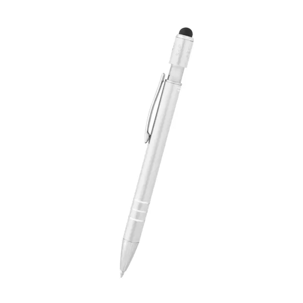 Recycled Aluminum Spin Game Top Pen With Stylus... from ASI 61125 Hit Promotional Products / Hit®