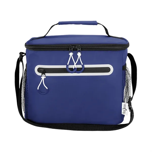 12 can cooler bag with PEVA lining and adjustable shoulder strap.... from ASI 61125 Hit Promotional Products / Hit®