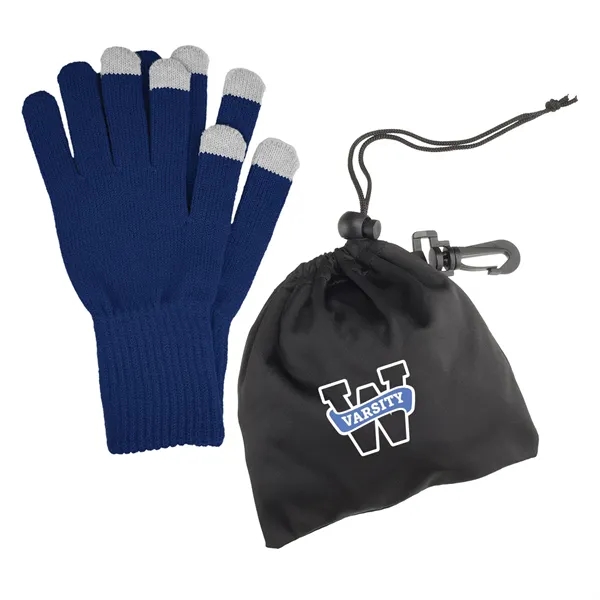 Touchscreen gloves in an rPET pouch.... from ASI 61125 Hit Promotional Products / Hit®