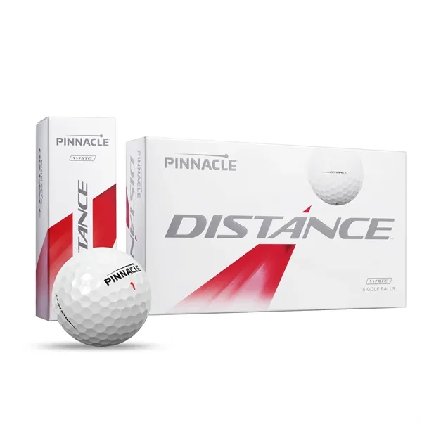 Pinnacle Distance golf balls, box contains 15 white balls and includes... from ASI 38120 Ball Pro / Diversified Quality Kitchenware