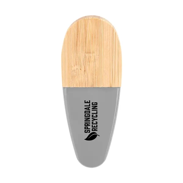 Spring loaded magnetic clip with bamboo grip.... from ASI 61125 Hit Promotional Products / Hit®