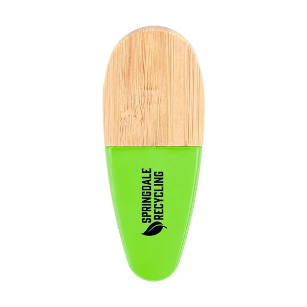 Spring loaded magnetic clip with bamboo grip.... from ASI 61125 Hit Promotional Products / Hit®