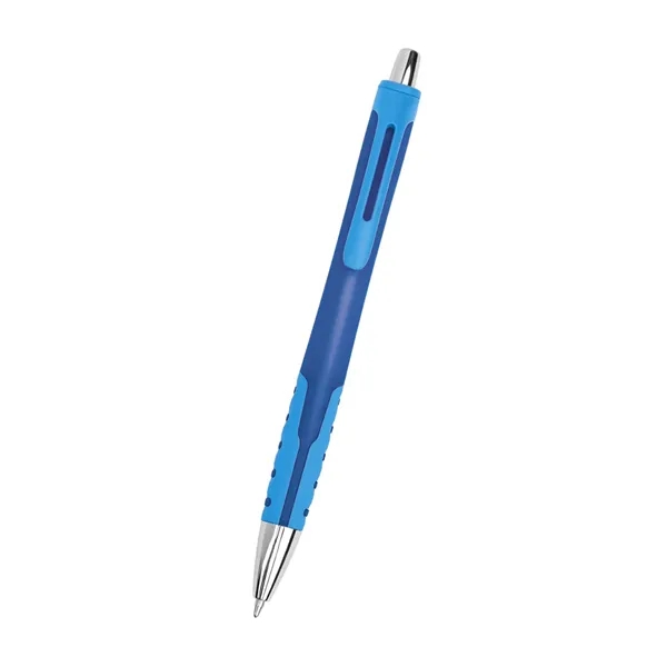 Plunger action ballpoint pen made with recycled ABS plastic.... from ASI 61125 Hit Promotional Products / Hit®