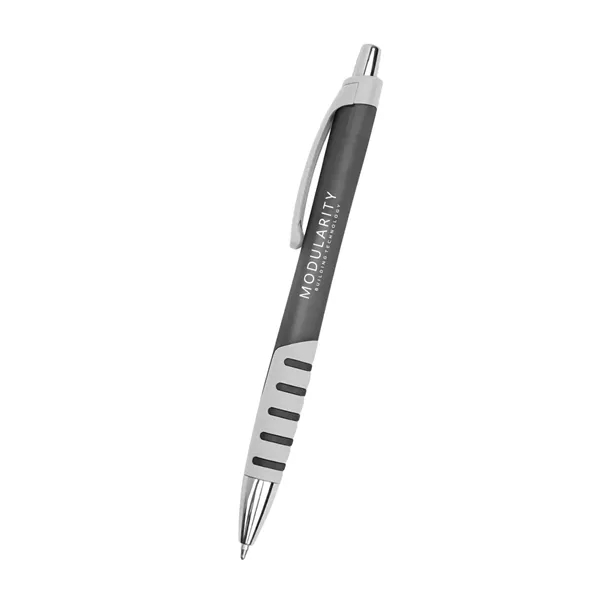 Plunger action ballpoint pen made with recycled ABS plastic.... from ASI 61125 Hit Promotional Products / Hit®