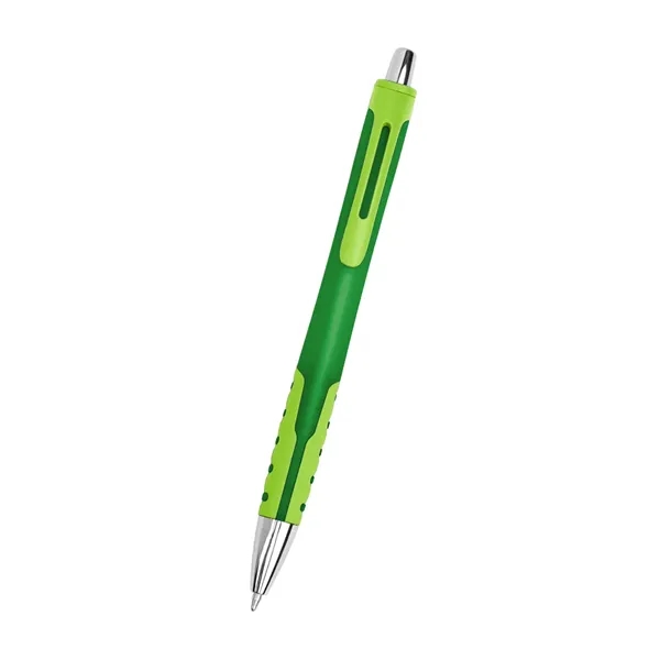 Plunger action ballpoint pen made with recycled ABS plastic.... from ASI 61125 Hit Promotional Products / Hit®