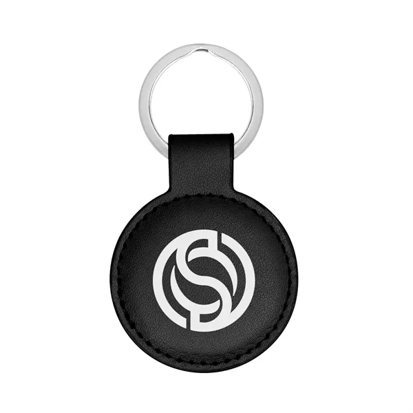 Hue Pop Leatherette Key Tag... from ASI 61125 Hit Promotional Products / Hit®