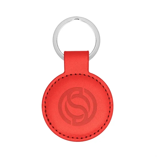 Hue Pop Leatherette Key Tag... from ASI 61125 Hit Promotional Products / Hit®