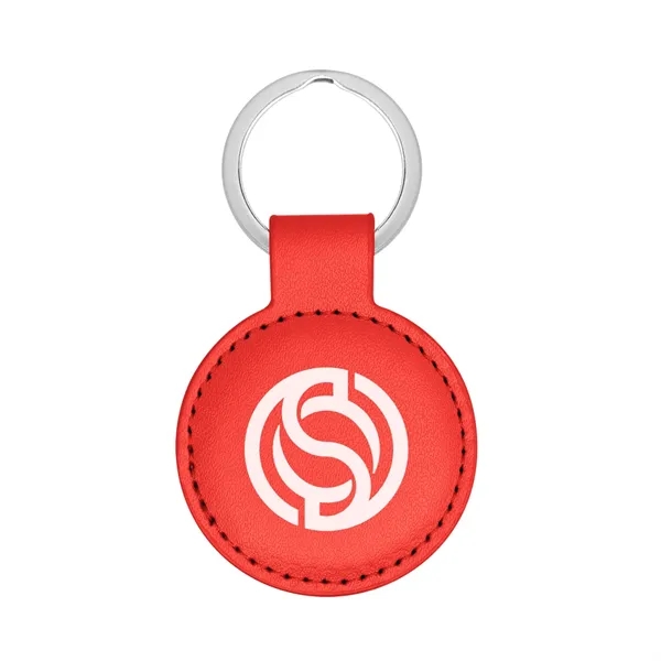 Hue Pop Leatherette Key Tag... from ASI 61125 Hit Promotional Products / Hit®