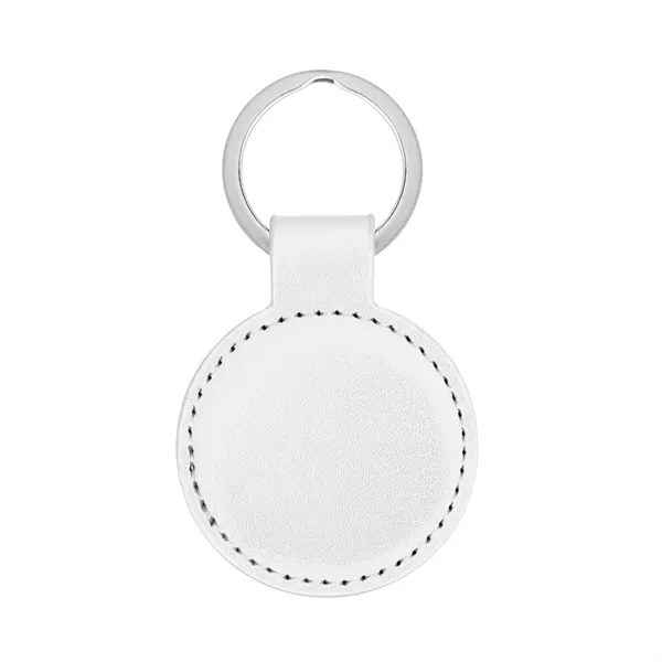 Hue Pop Leatherette Key Tag... from ASI 61125 Hit Promotional Products / Hit®